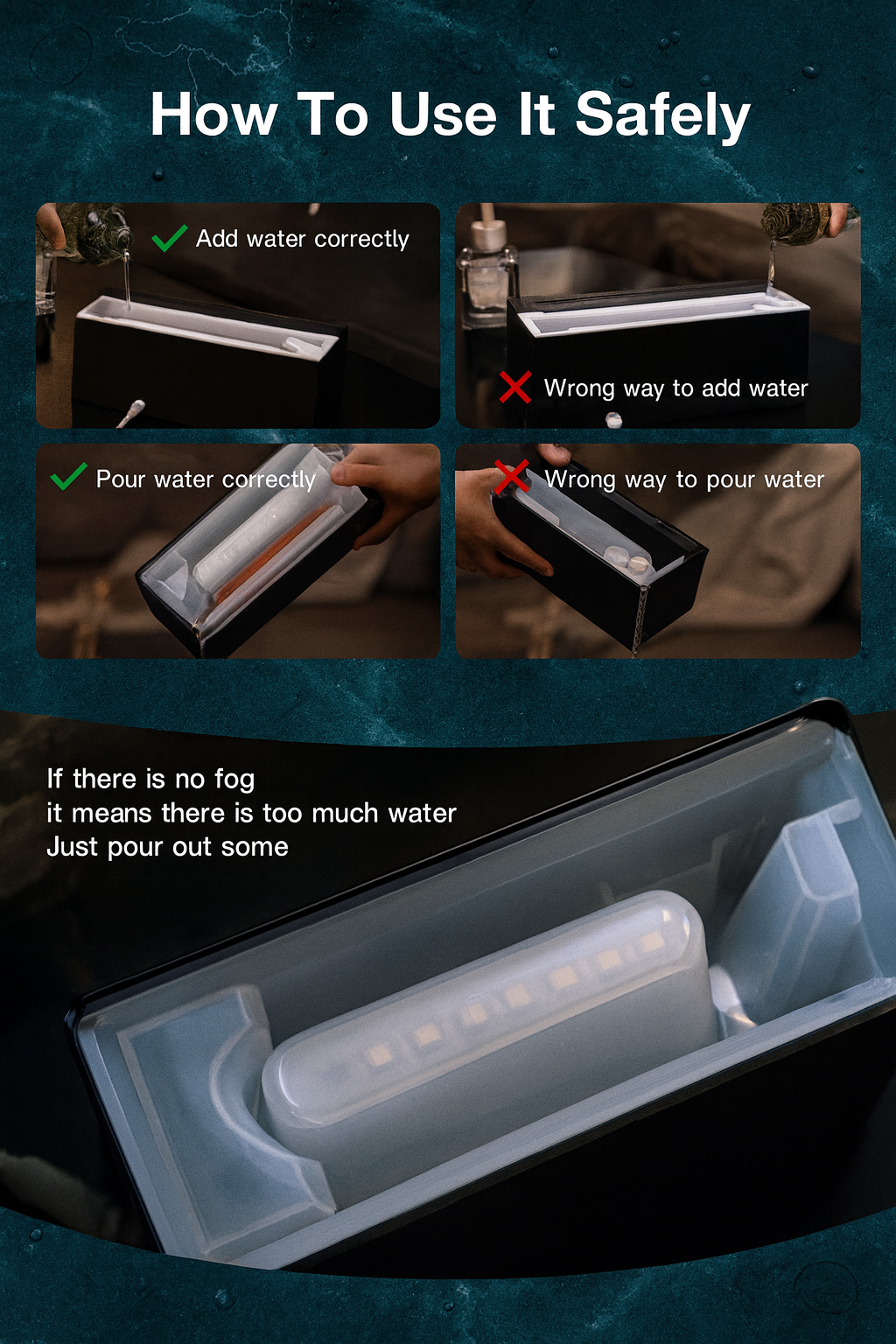 ZenFireplace™ Classic Edition — Mini Fireplace Humidifier & Essential Oil Diffuser