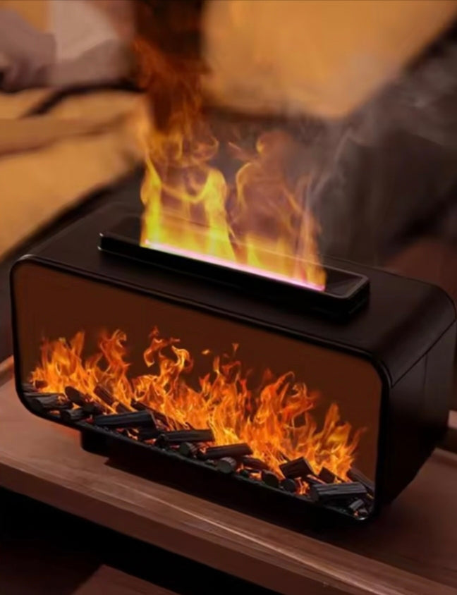 ZenFireplace™ Classic Edition — Mini Fireplace Humidifier & Essential Oil Diffuser