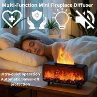 ZenFireplace™ — Colorful Flame Essential Oil Aromatherapy Diffuser | Instantly Transform Your Space into a Cozy, Relaxing & Romantic Oasis
