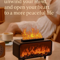 ZenFireplace™ Classic Edition — Mini Fireplace Humidifier & Essential Oil Diffuser