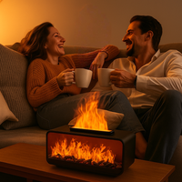 ZenFireplace™ Classic Edition — Mini Fireplace Humidifier & Essential Oil Diffuser