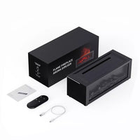 Transform Your Space with the Elegant Fireplace Flame Humidifier – Colorful Light, Essential Oil Diffuser, and Mute Operation