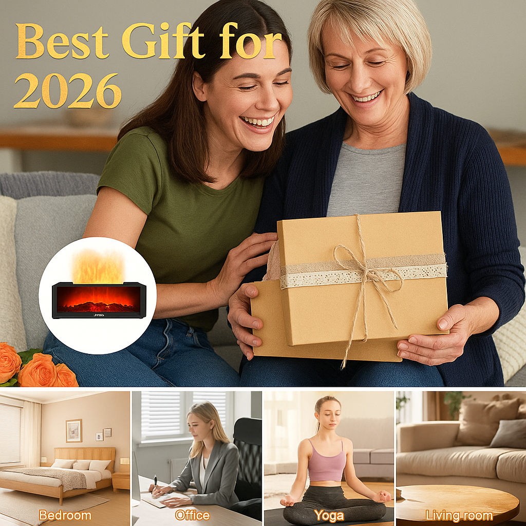 ZenFireplace™ Premium Flame Diffuser - Elegant, refined design for modern interiors