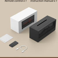 ZenFireplace™ Modern Edition — Colorful Light Flame Essential Oil Diffuser